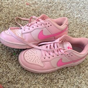 Pink Nike dunks